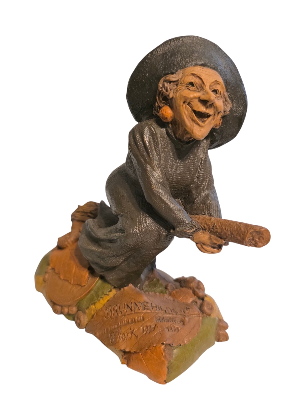 Brunnehilde Good Witch Tom Clark Gnomes Cairn Studio Halloween  Figurine #63